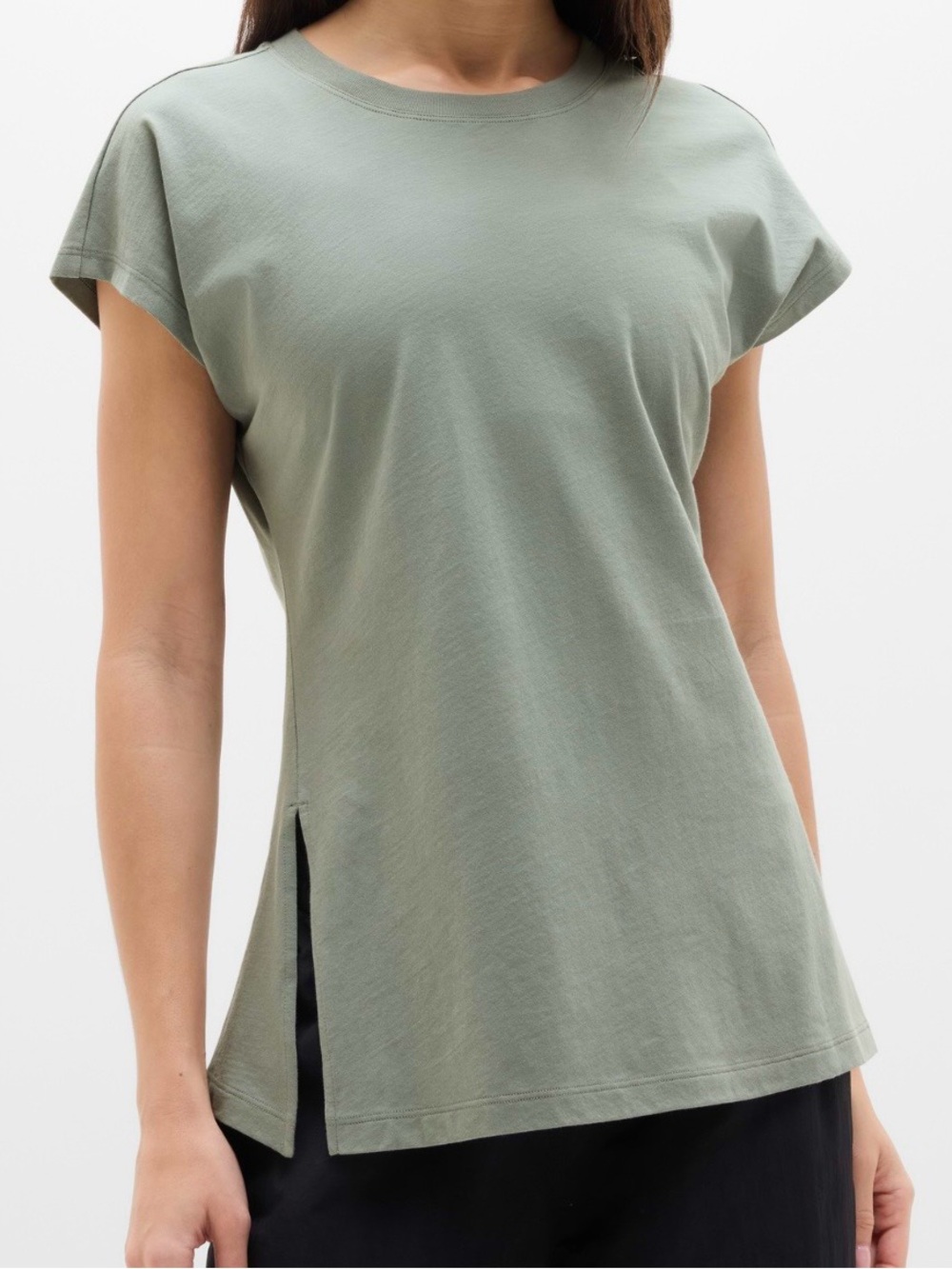 NWT Athleta Favorite Cotton Dolman Tee